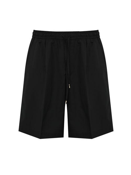 Bermuda Molokaip in lana Nero BRIGLIA | MOLOKAIP 32513200010